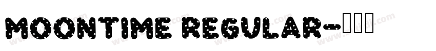 MoonTime Regular字体转换